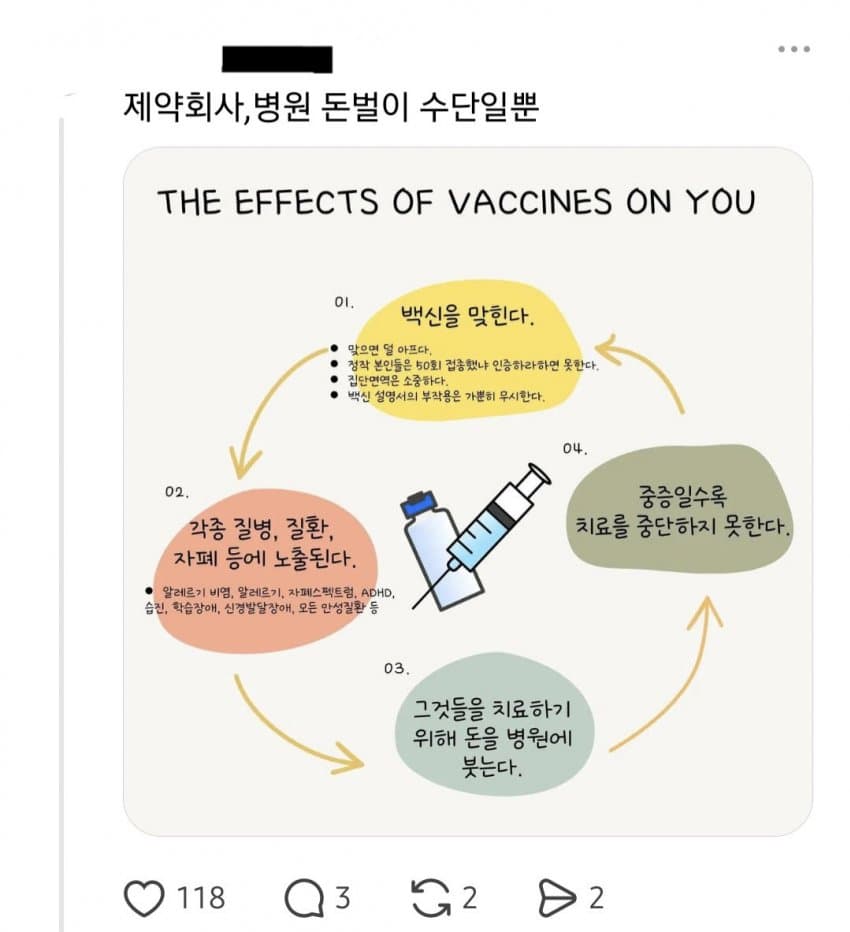 [이갤] 애들한테 필수인 예방접종 안 맞히겠다고 하는 사람들...jpg