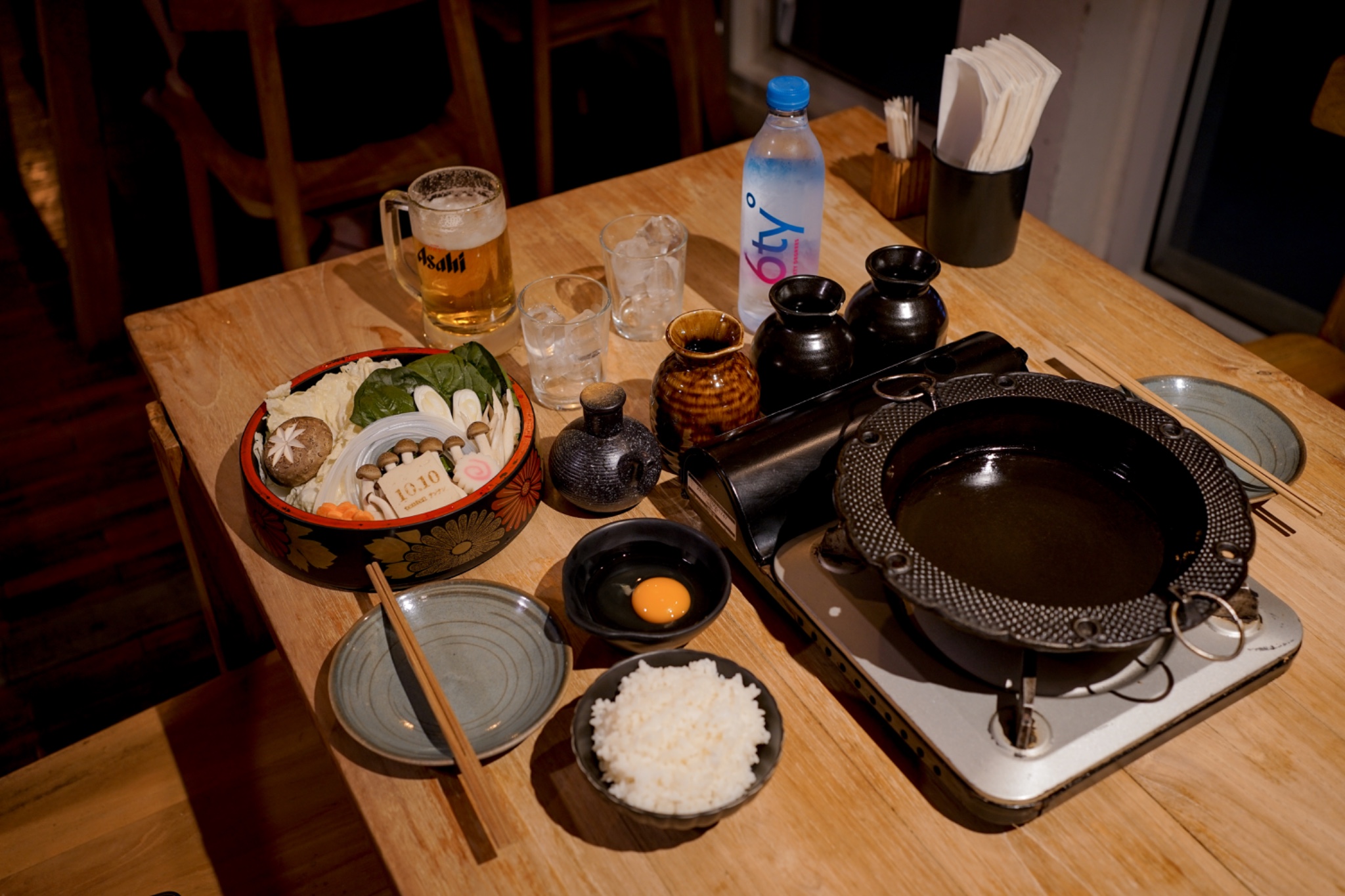 [CR] 치앙마이 해자를 따라 간사이 스타일로 만든 텐텐 스키야키 🥩🍲🥢