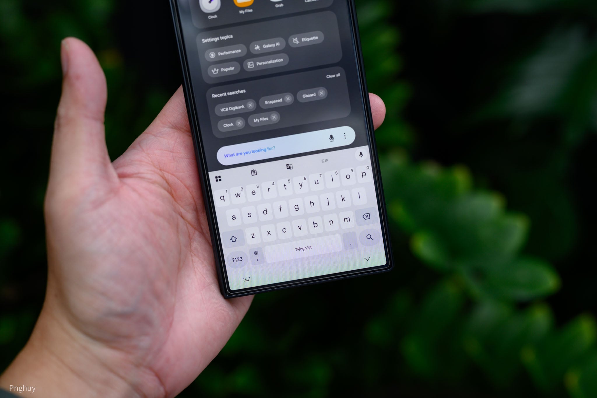 음성인식 기능 때문에 삼성폰용 Gboard 키보드로 바꿨어요